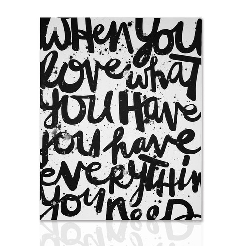 Quadro moderno when - when, you