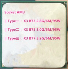 Amd phenom triple core b73 - amd, x3-b73