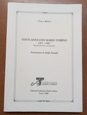 Venti anni con Mario Tobino di