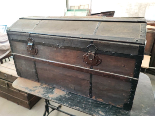 Baule viaggio antico - baule,