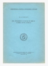 Due Giuramenti di Notari in