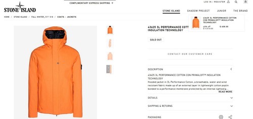 Stone island performance - stone, 3l