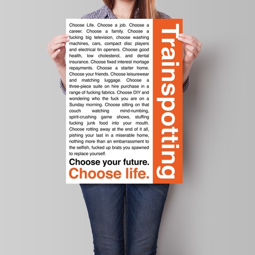 Trainspotting choose life - trainspotting,