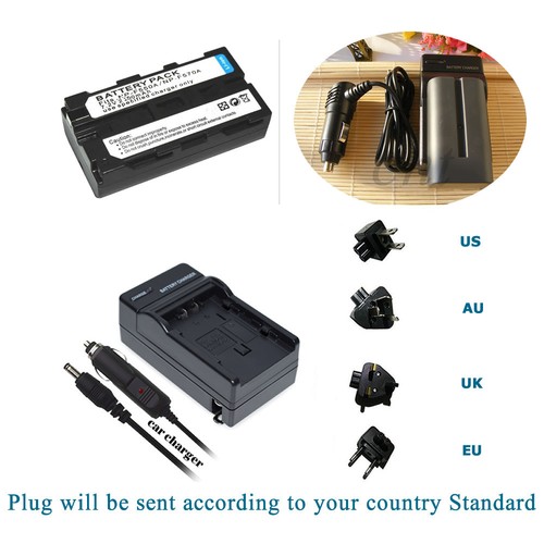 Batteria f550 caricatore - np-f550,