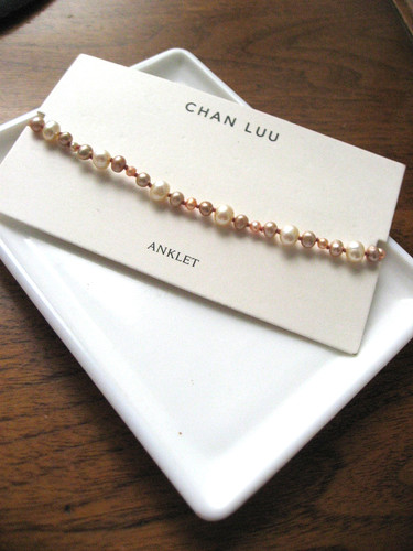 Cavigliera chan luu perle - cavigliera,