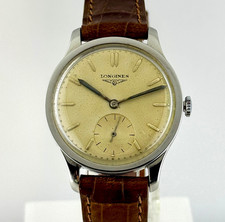 Orologio LONGINES Vintage 1940 Acciaio Meccanico cal. I2.68Z Funzionante Unisex