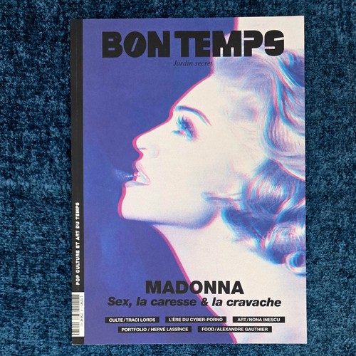Madonna bon temps magazine - madonna,