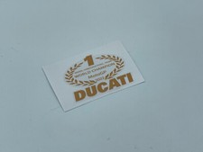 1 adesivo DUCATI campione del mondo MOTO GP desmosedici pecco nuvola rossa 63 or