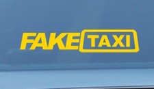 Fake taxi vinyl car - x2,