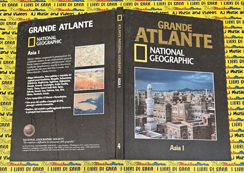 Book libro grande atlante - libro,