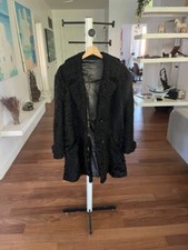 PELLICCIA DI PERSIANO  NERO, Donna, Vintage 70/80, Alta qualità, Usata.