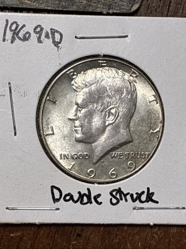 1969 kennedy mezzo dollaro - 1969-d,