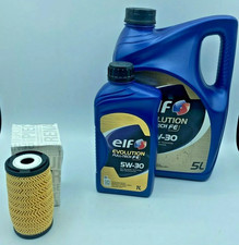 6 LITRI OLIO ELF EVOLUTION FULLTECH FE 5W30 + FILTRO OLIO ORIGINALE 152093920R