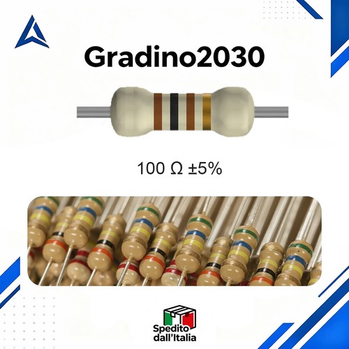 50x resistenze strato carbonio - resistenze,