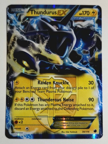 Thundurus 116 bw - thundurus,