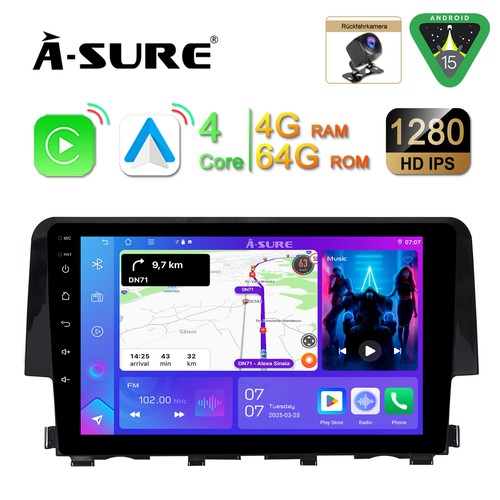 Telecamera 64gb autoradio - telecamera, 4+64gb