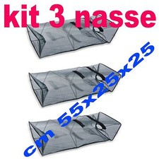 NASSA PRENDI GAMBERI ANGUILLE NASSETTE CON INGANNI NASSETTA PESCA GRANCHI PESCI