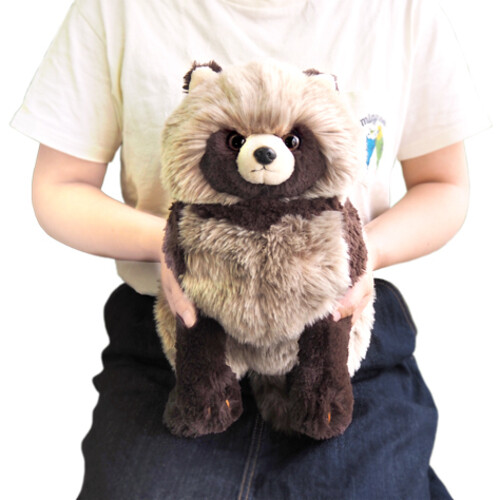 Peluche tanuki cane - cane, procione