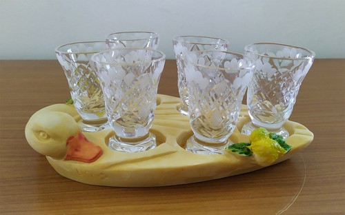 Bicchierini liquore limoncello - bicchierini,