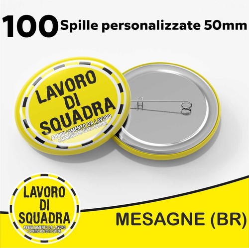 100 spille 50mm spilla - spille,