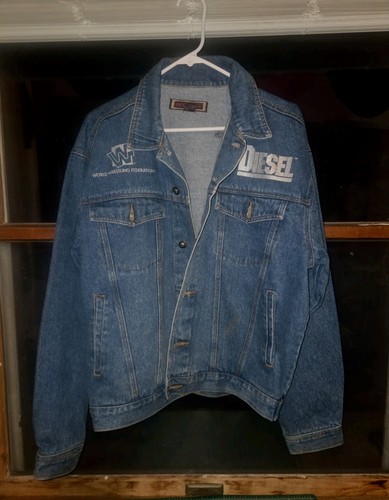 Giacca denim blu diesel wwf - giacca,