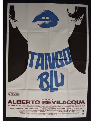 Manifesto tango blu alberto - tango,