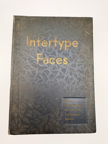 1938 intertype faces - 1938,