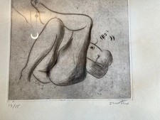 Enotrio, tecnica incisoria. Anni 80.