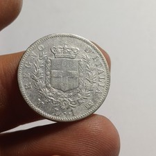 ARGENTO 835 G 5 ITALIA 1 LIRA