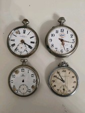 lot of 4 pocket watches for
