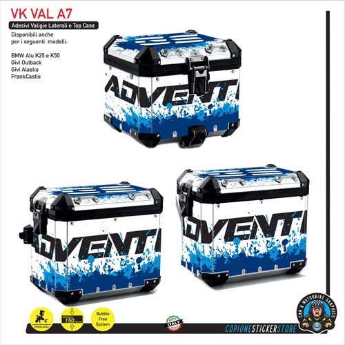 Set adesivi valigie laterali - adesivi,