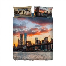Completo copripiumino Brooklyn