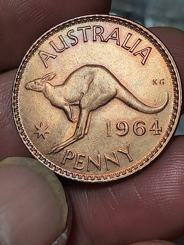 Fdc australia moneta penny - fdc,