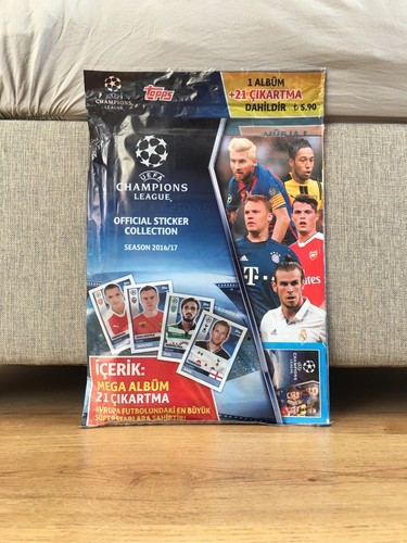 Album adesivi topps ucl - adesivi,