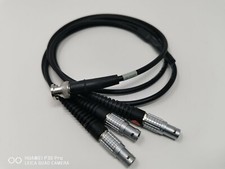 raro Cavo Bruel & Kjaer Type WL 3247 BNC / 3 x Lemo 1B 7pin Brüel & kjær 