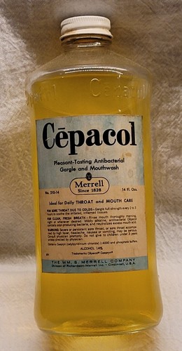 Cepacol merrell bottiglia - cepacol,