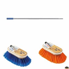 MANICO TELESCOPICO PER SPAZZOLONE +SPAZZOLONE EXTRA MORBIDO/DUREZZA MEDIA BARCHE