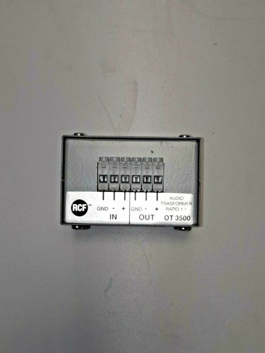 Audio transformer rcf ot3500 - transformer,