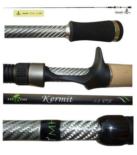 Canna bait casting - casting, heron