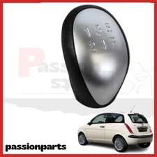 POMELLO CAMBIO LANCIA YPSILON Y DAL 2003 AL 2011 5M ALTA QUALITÀ GRIGIO E NERO