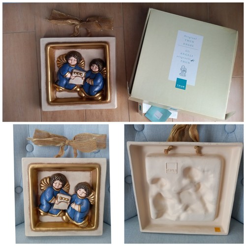 Vintage formella quadro - formella, angelo