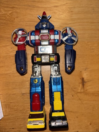 Vintage japanese diecast robot - vintage,