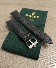 Cinturino Rolex nero 20 mm con
