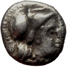 Troas, KOLONE Emissione Civica 500-400 a.C. AR EMIOBOL