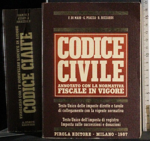 Codice civile annotato con - codice,