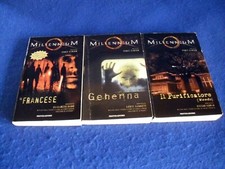 Millennium vol. 1-2-3 IL FRANCESE GEHENNA IL PURIFICATORE Chris Carter Mondadori
