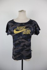 NIKE MAGLIA TOP DONNA TG. M WOMAN CASUAL VINTAGE T-SHIRT COTONE COTTON