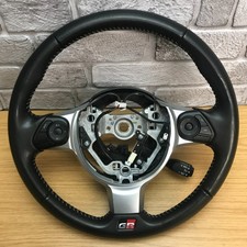 Volante in pelle nero