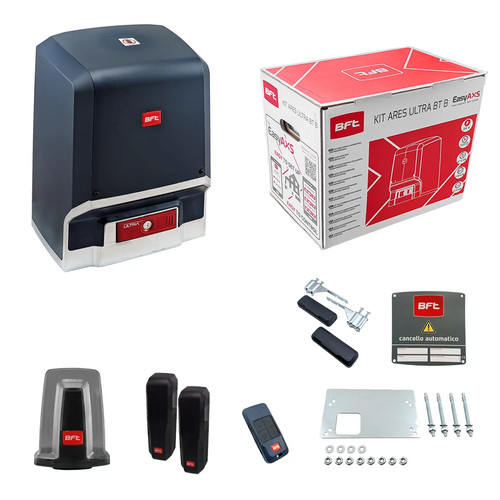 Kit cancello scorrevole - scorrevole, 24v