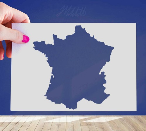 France stencil mylar - france,